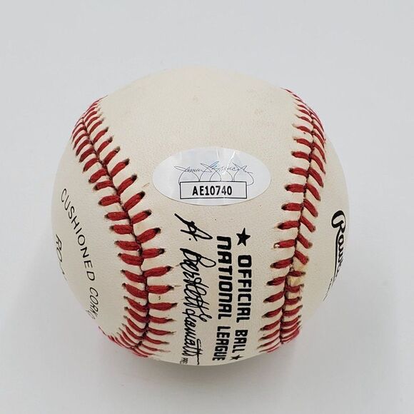 Monte Irvin Signed Baseball Rawlings Official National League JSA COA NY Giants - Picture 5 of 10